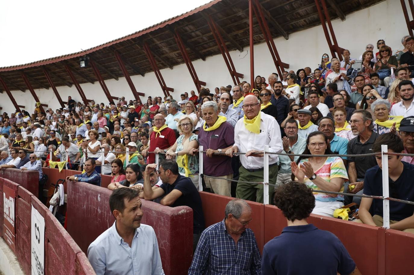 La marea amarilla alienta el toreo