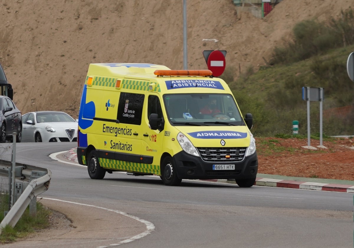 Una ambulancia de Emergencias Sanitarias.