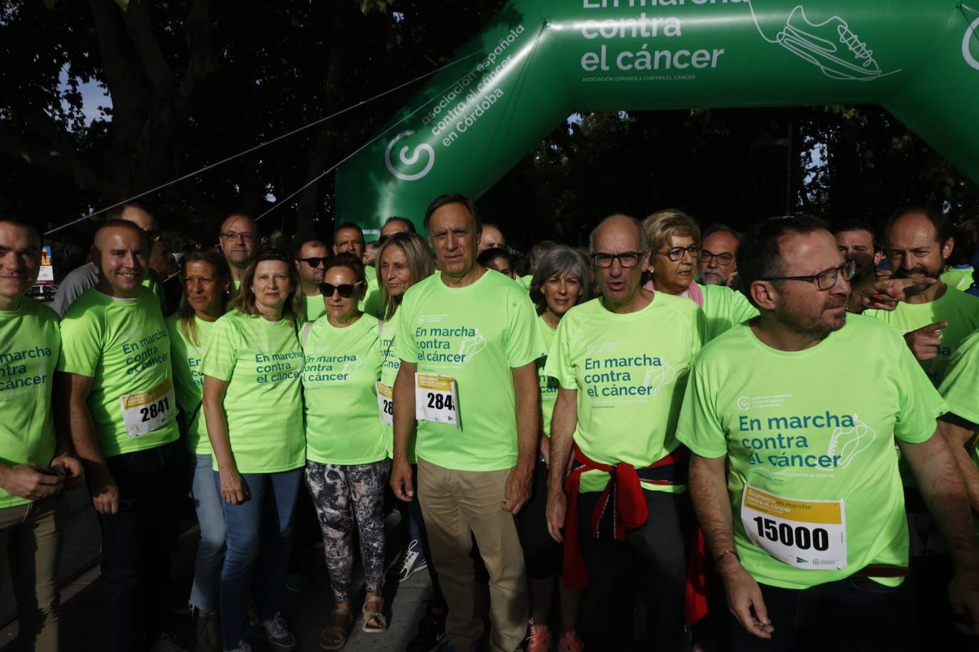 15.000 personas tiñen Salamanca de verde esperanza en la lucha contra el cáncer