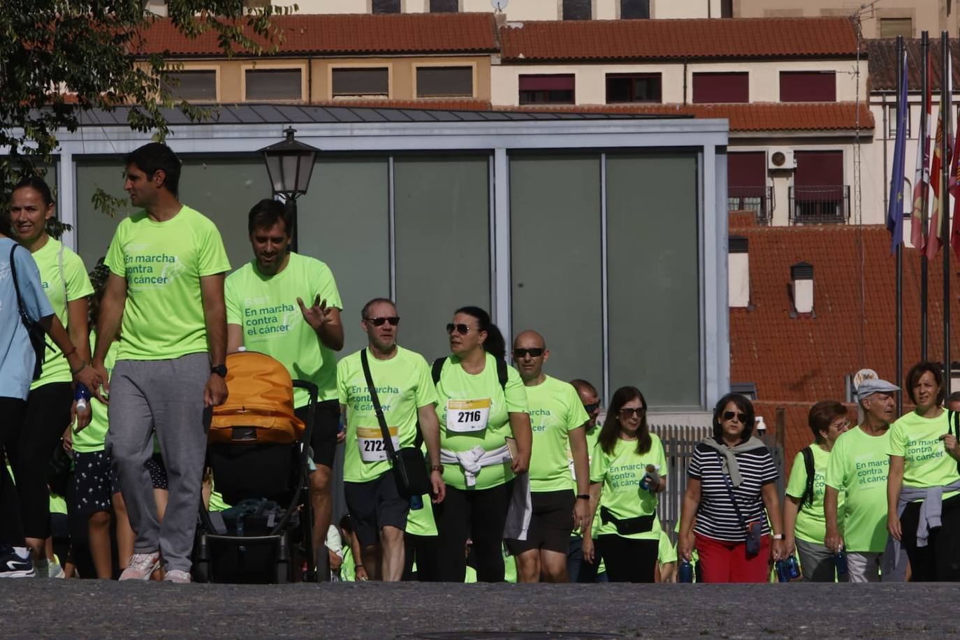 Las mejores imágenes de la Marcha contra el Cáncer de Salamanca