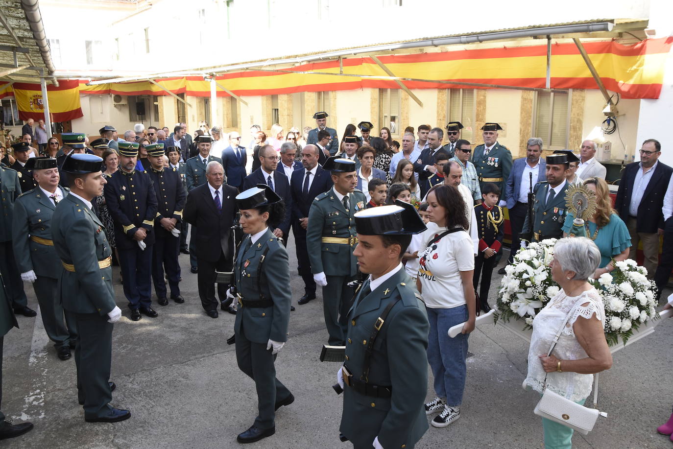 Ciudad Rodrigo grita «Viva el Rey, viva España, viva la Guardia Civil»