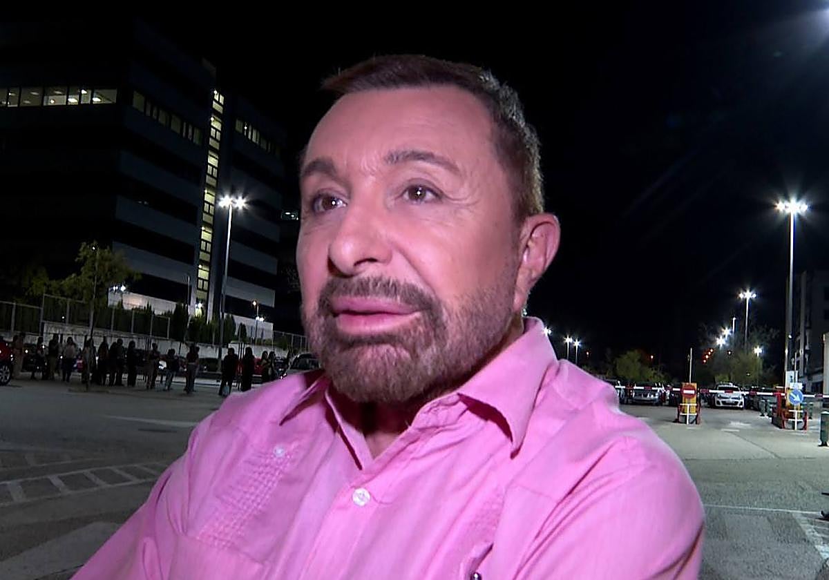 José Manuel Parada en declaraciones a los medios de comunicación