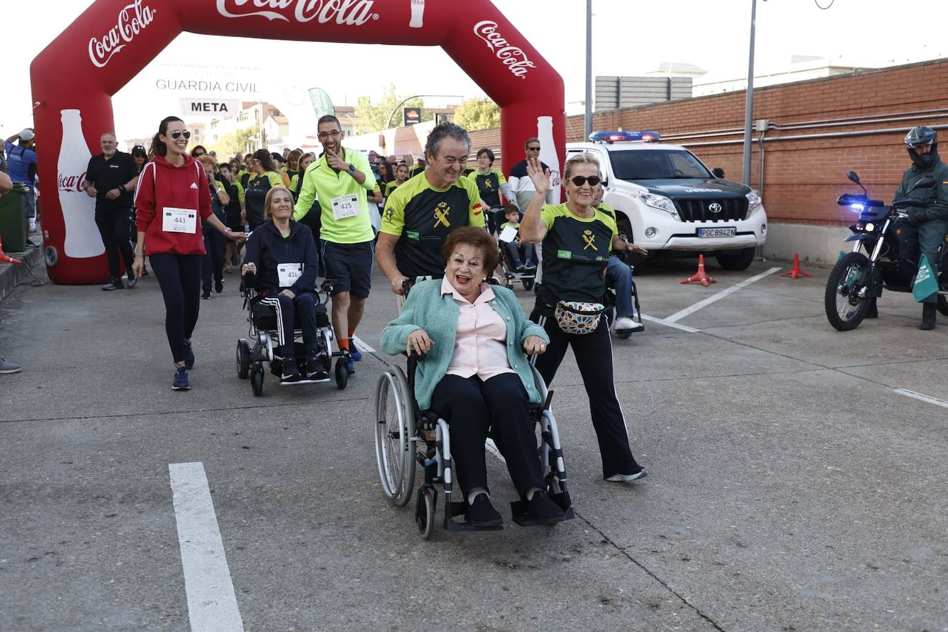 Exitosa Carrera de la Guardia Civil a favor de la lucha contra la ELA