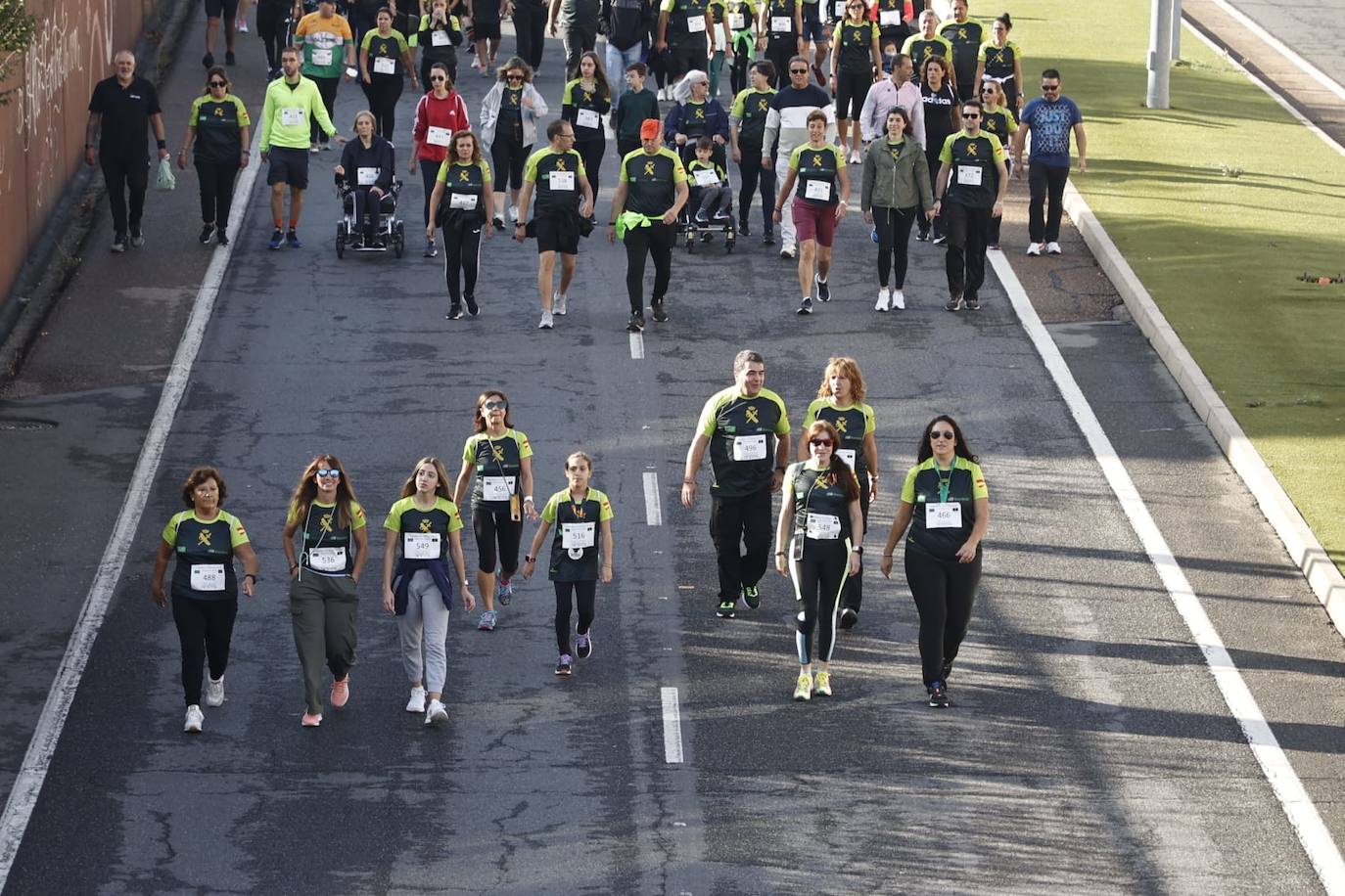 Exitosa Carrera de la Guardia Civil a favor de la lucha contra la ELA