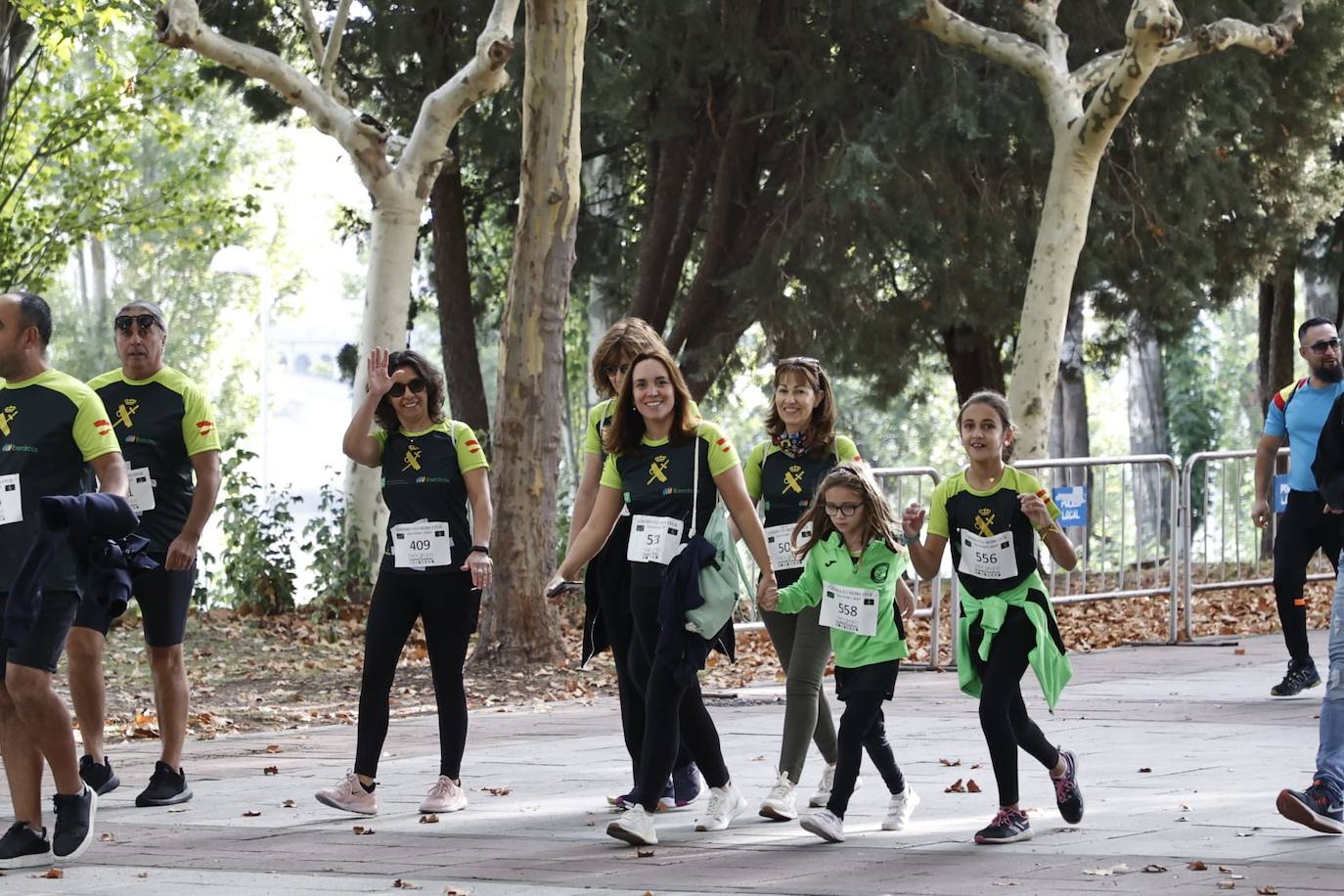 Exitosa Carrera de la Guardia Civil a favor de la lucha contra la ELA