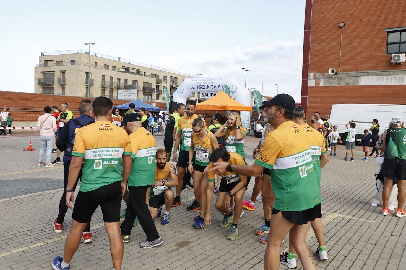 Exitosa Carrera de la Guardia Civil a favor de la lucha contra la ELA