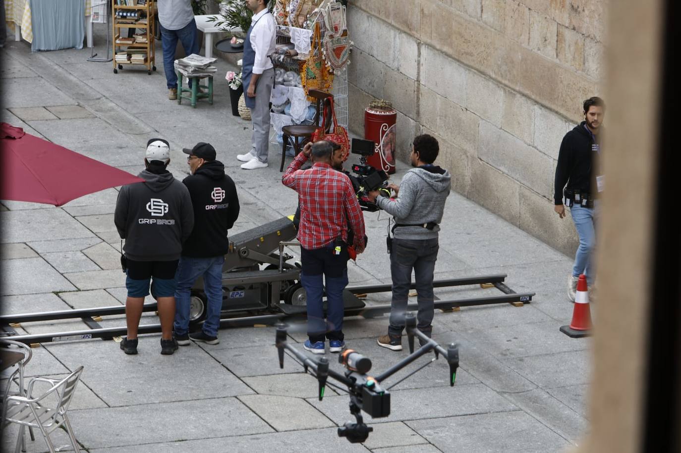 Las curiosas imágenes del comienzo del rodaje de la película de Bollywood