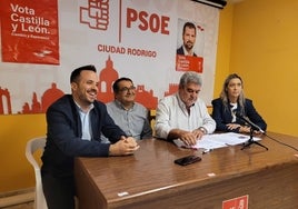 Carlos Chanca, Juan Luis Cepa, Juan Tomás Muñoz y Carmen Álvarez.