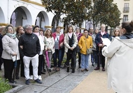 Acto del Día de Lucha contra el Cáncer de Mama celebrado en Ciudad Rodrigo