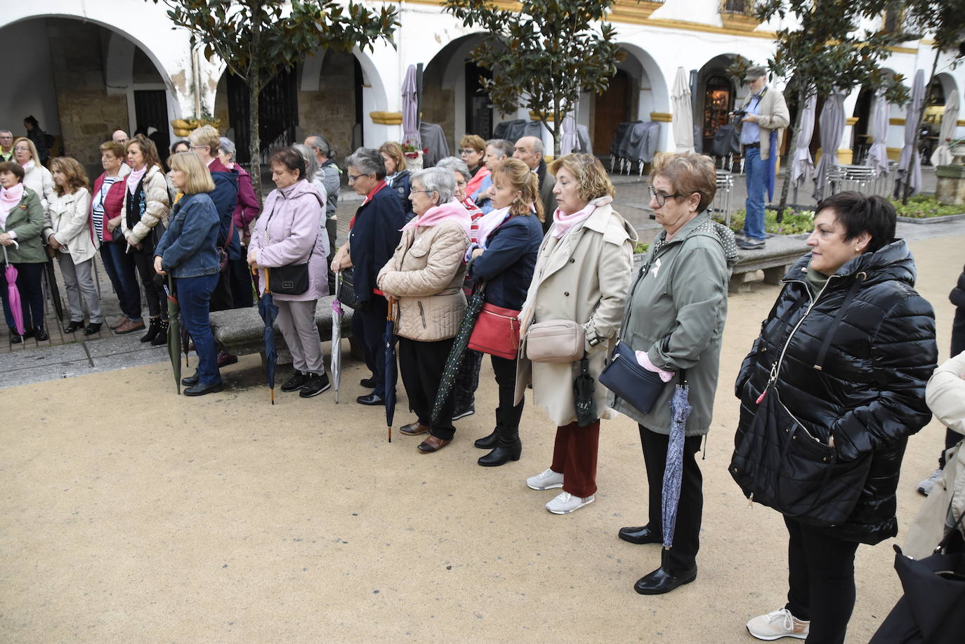 El color rosa más solidario tiñe Ciudad Rodrigo