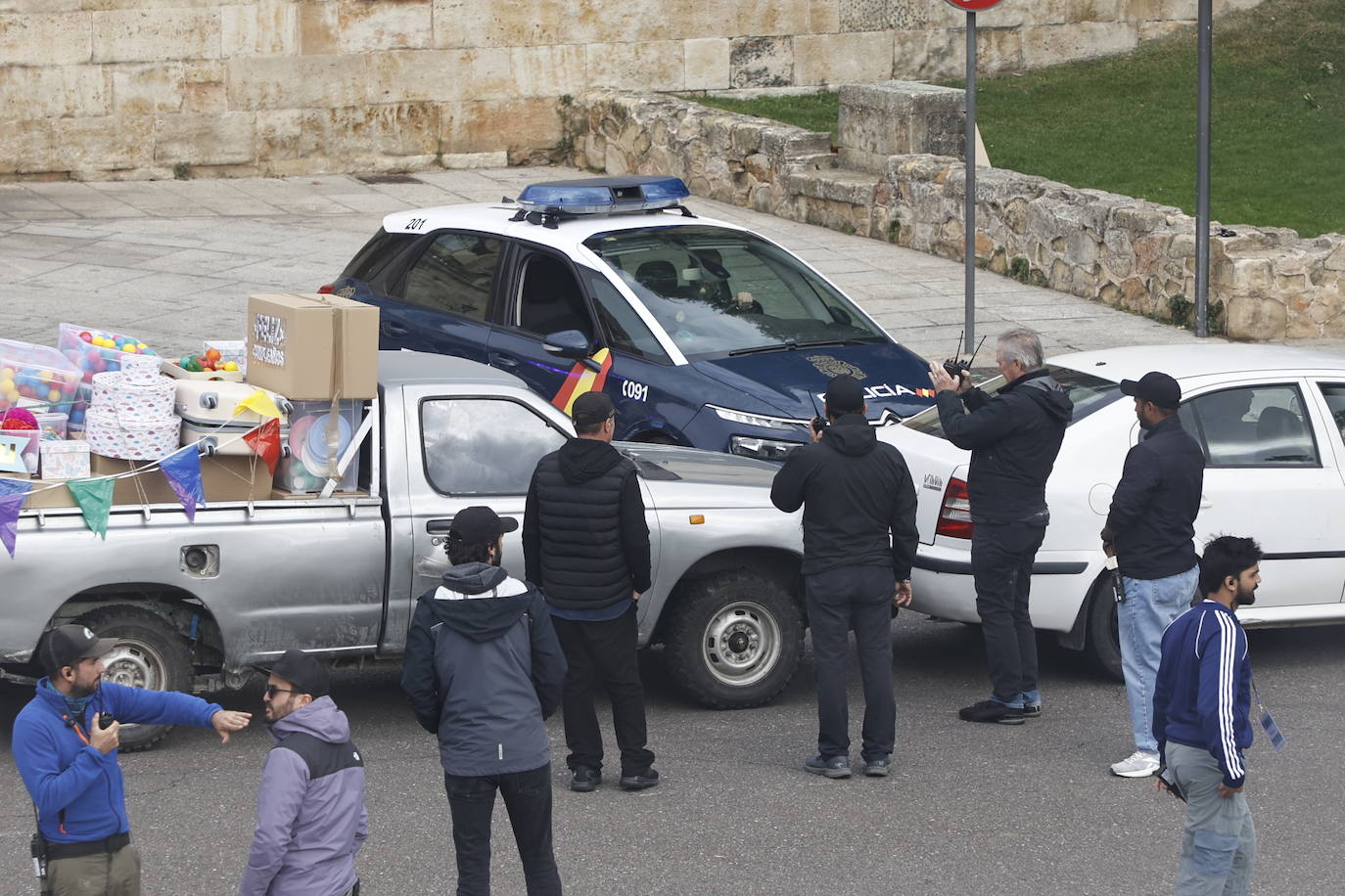 &quot;War 2&quot; se despide de Salamanca con una espectacular persecución policial