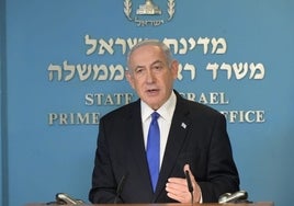 Benjamin Netanyahu.