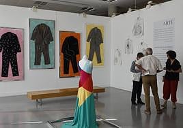 Uno de los diseños de la exposición 'ReciclArte'.