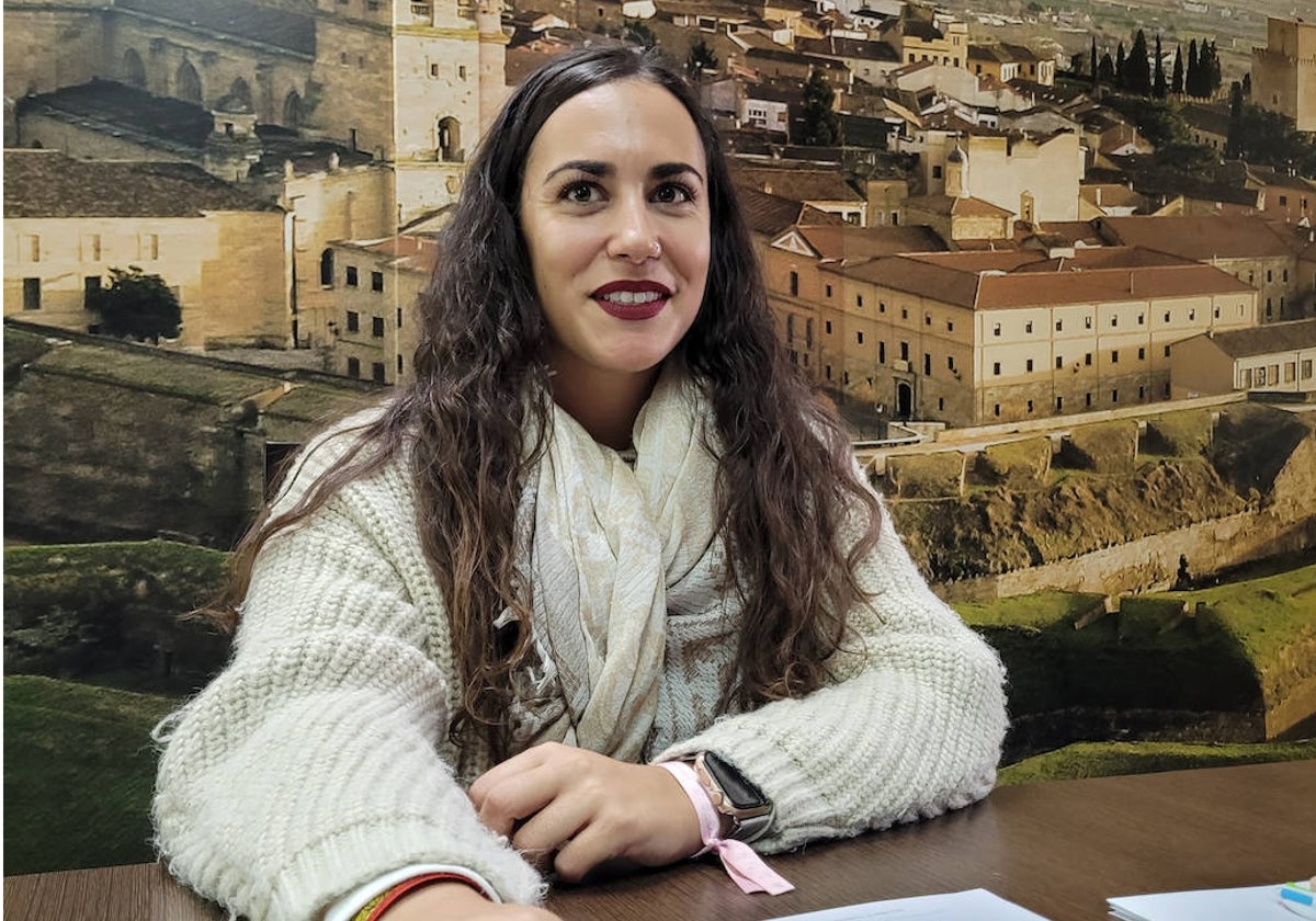 Paola Martín, delegada municipal de la parte cultural del Carnaval del Toro de Ciudad Rodrigo.