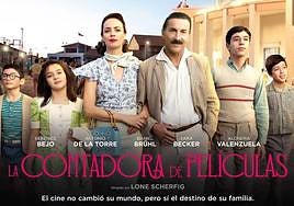 Cartel de «La contadora de películas».