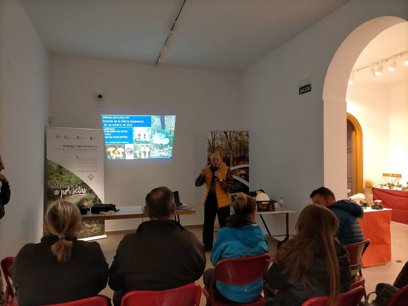 Escurial de la Sierra muestra su riqueza micológica