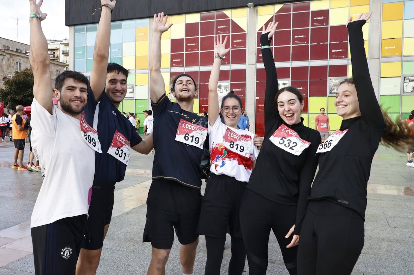 Salamanca llena sus calles con un nuevo éxito de la Carrera de los Mil Pasos