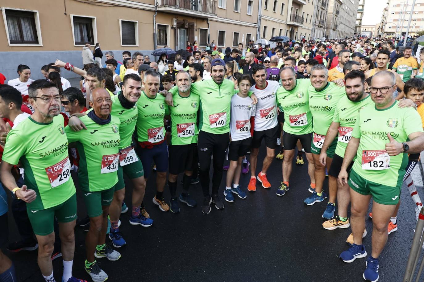 Salamanca llena sus calles con un nuevo éxito de la Carrera de los Mil Pasos