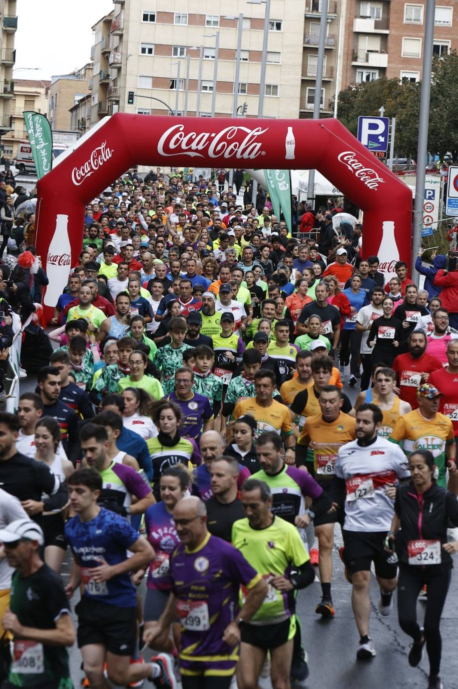 Salamanca llena sus calles con un nuevo éxito de la Carrera de los Mil Pasos