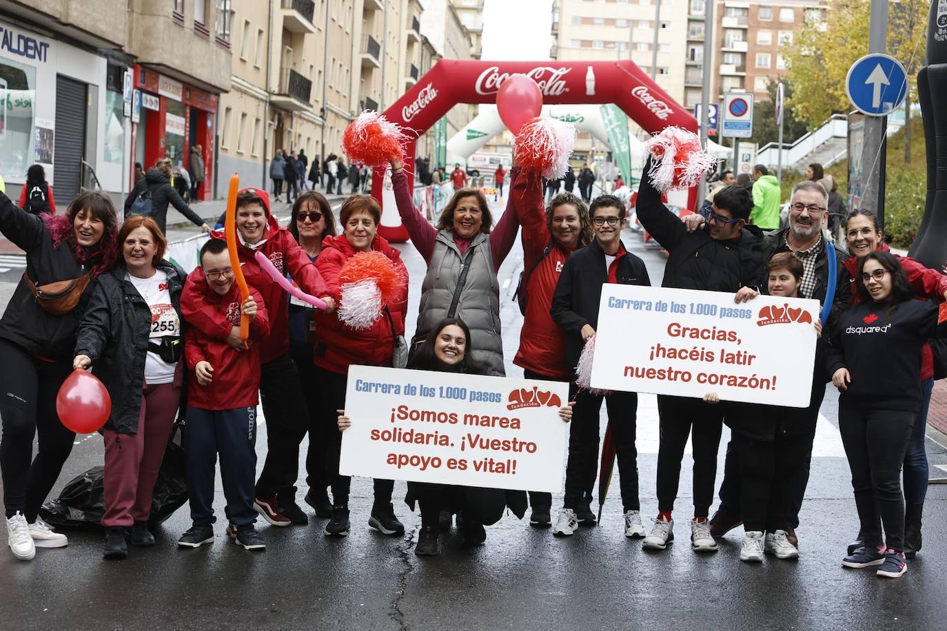 Salamanca llena sus calles con un nuevo éxito de la Carrera de los Mil Pasos