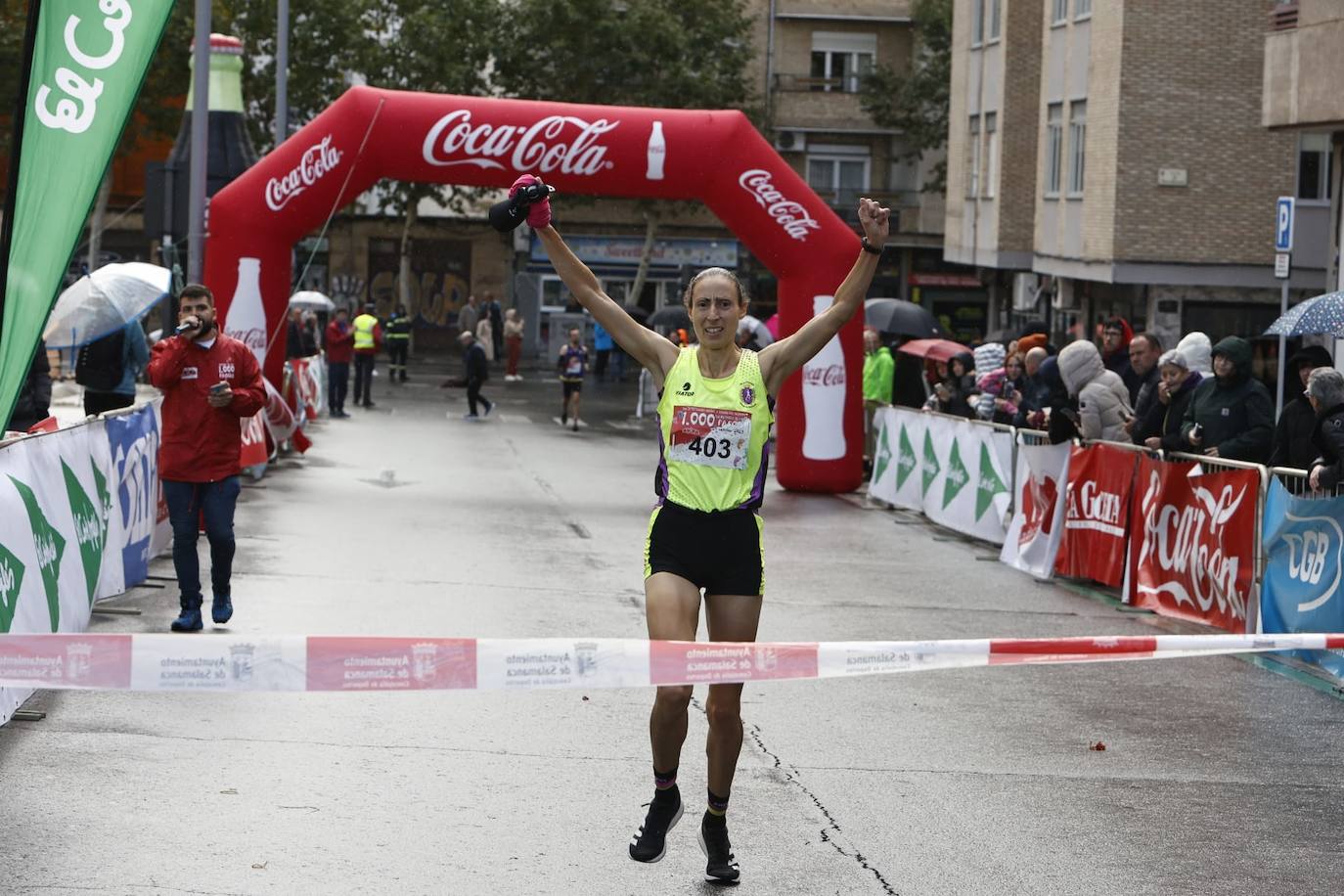 Salamanca llena sus calles con un nuevo éxito de la Carrera de los Mil Pasos