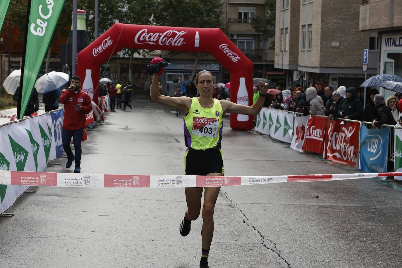 Salamanca llena sus calles con un nuevo éxito de la Carrera de los Mil Pasos