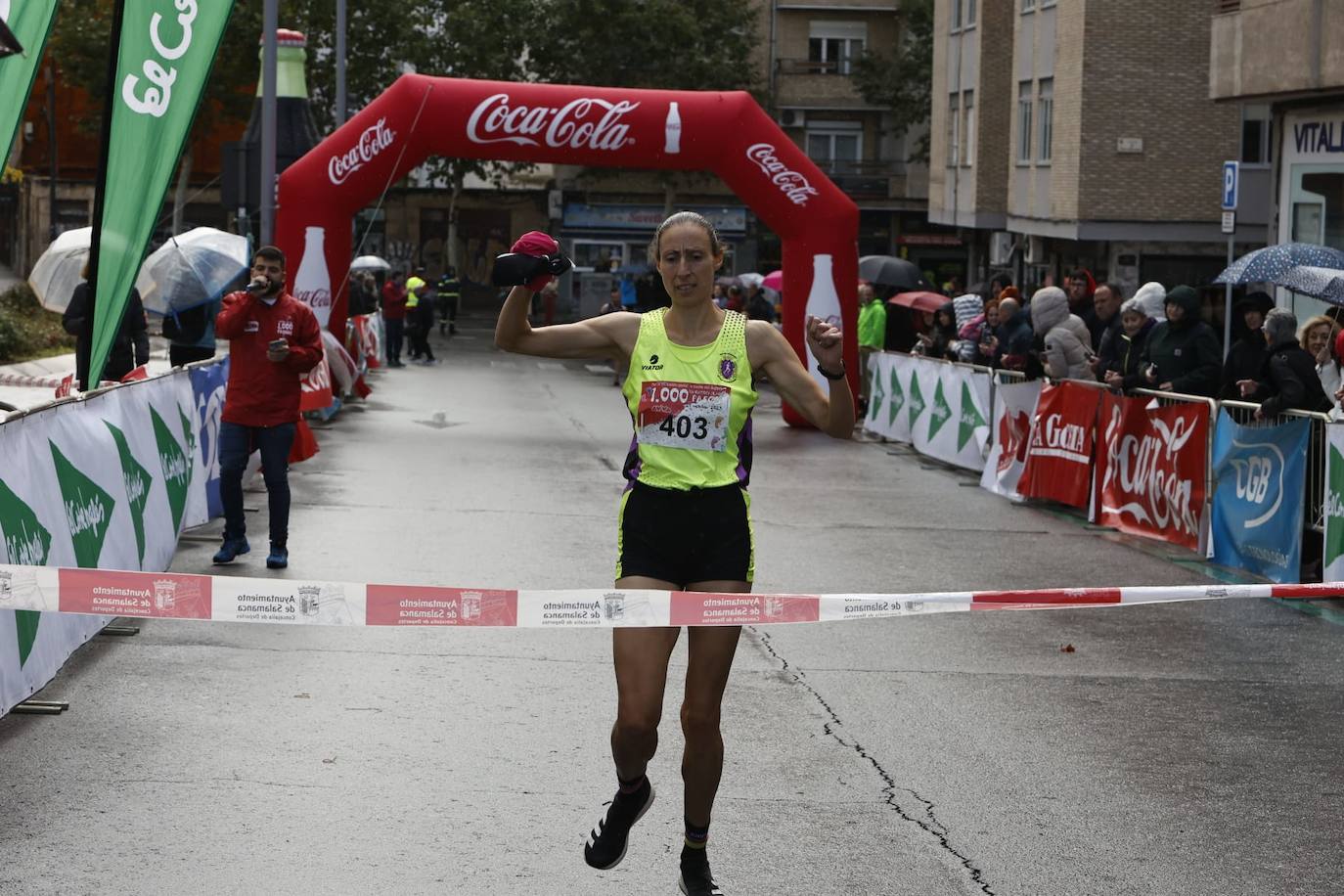 Salamanca llena sus calles con un nuevo éxito de la Carrera de los Mil Pasos