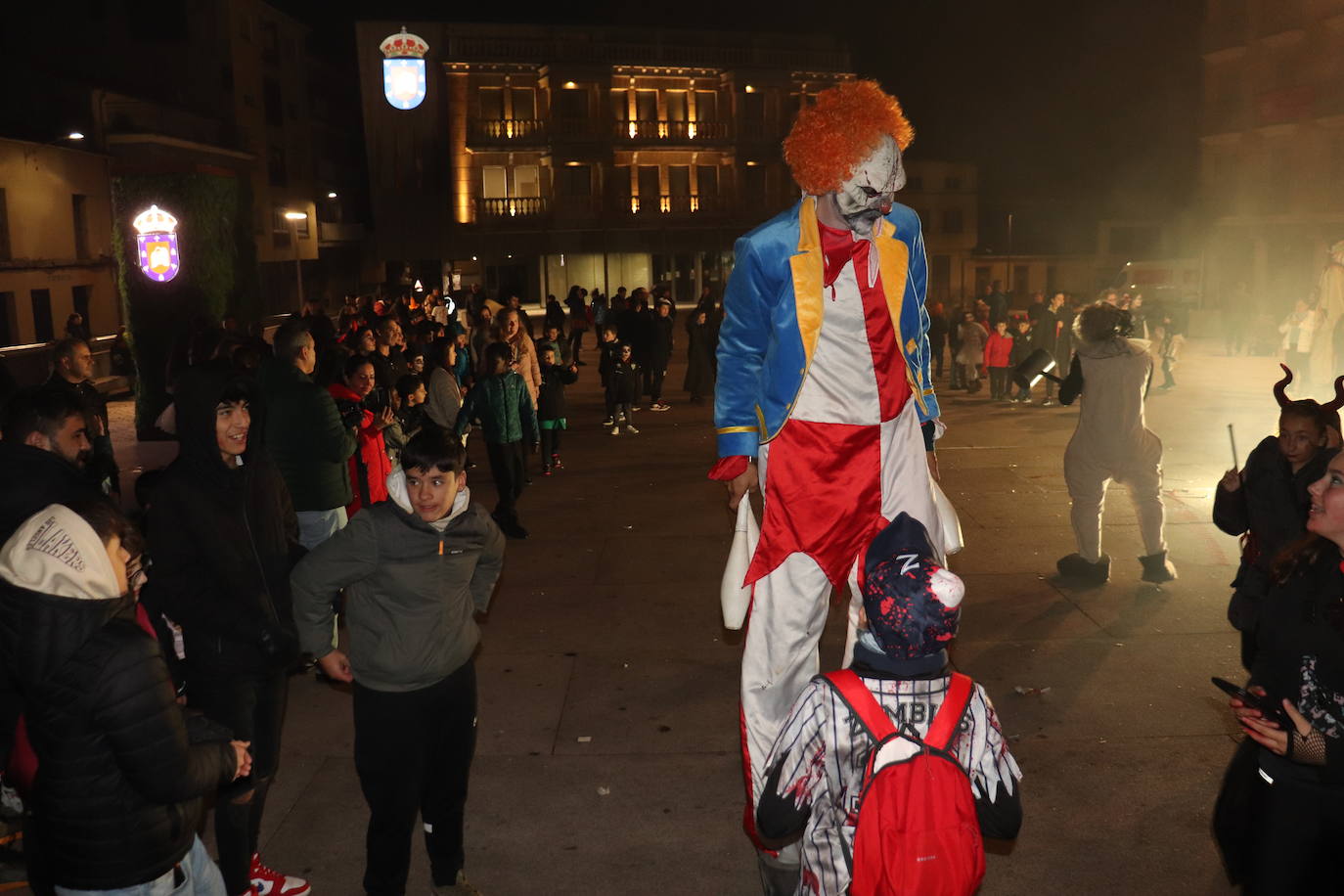 Pasacalles de terror en la noche de Guijuelo