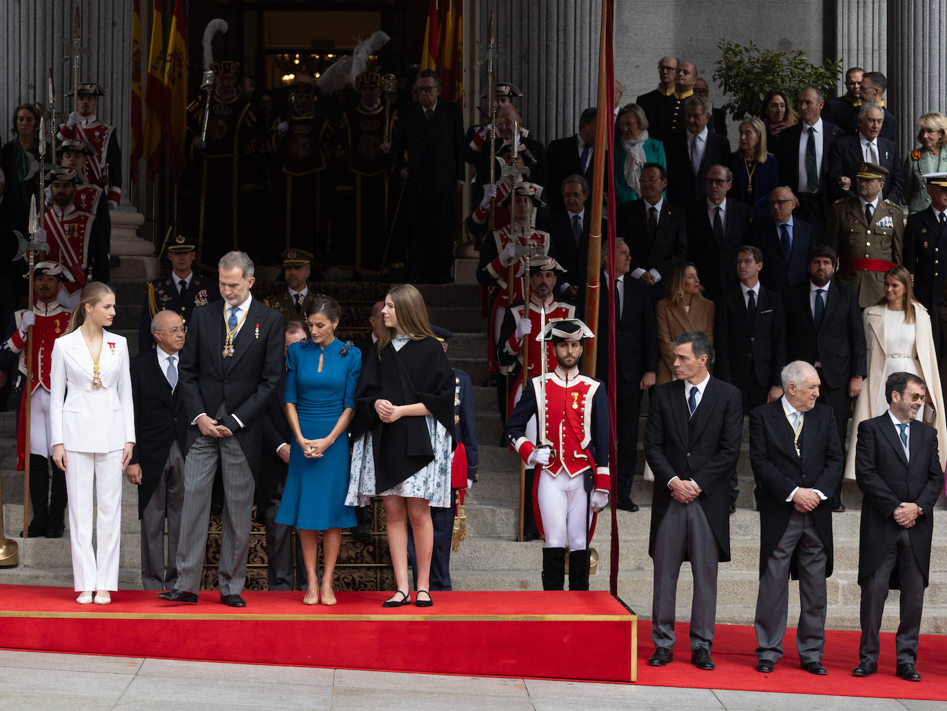 La jura de la Constitución de la Princesa Leonor, en imágenes