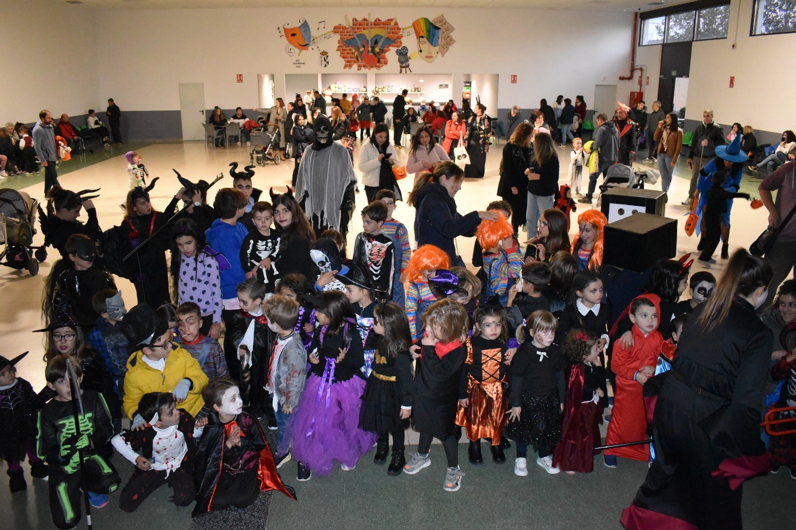 Halloween lleno de público en Aldeatejada, Carbajosa, Castellanos de Moriscos, Doñinos, Santa Marta y Villares de la Reina