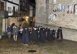 Periplo nocturno por las calles de Mogarraz