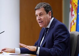 Carlos Fernández Carriedo, portavoz de la Junta.