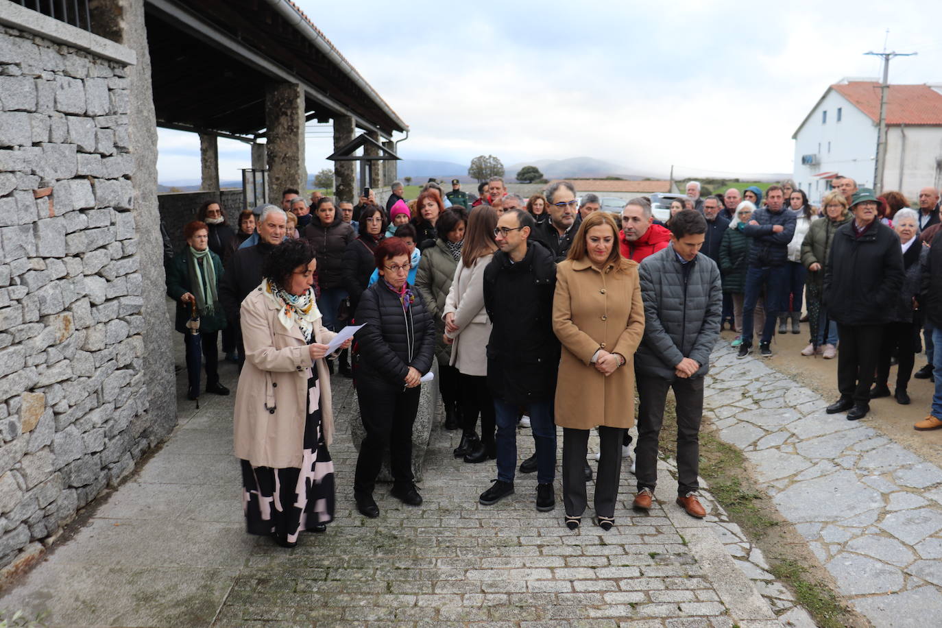 Los Santos reinaugura su parque del granito con un homenaje a su alcalde por 32 años, Javier Álvarez Merino