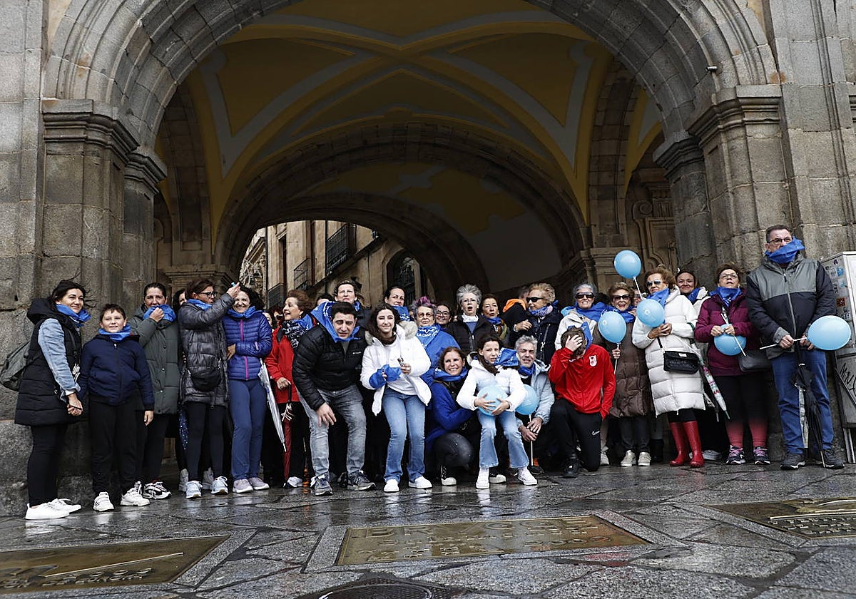 La marcha por la diabetes en Salamanca, en imágenes