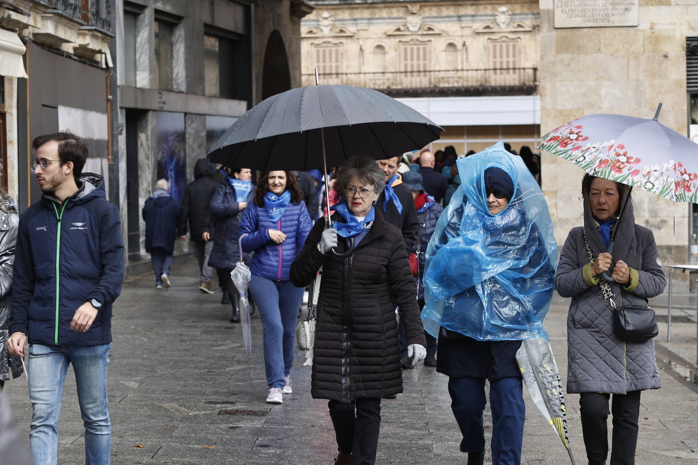 La marcha por la diabetes en Salamanca, en imágenes