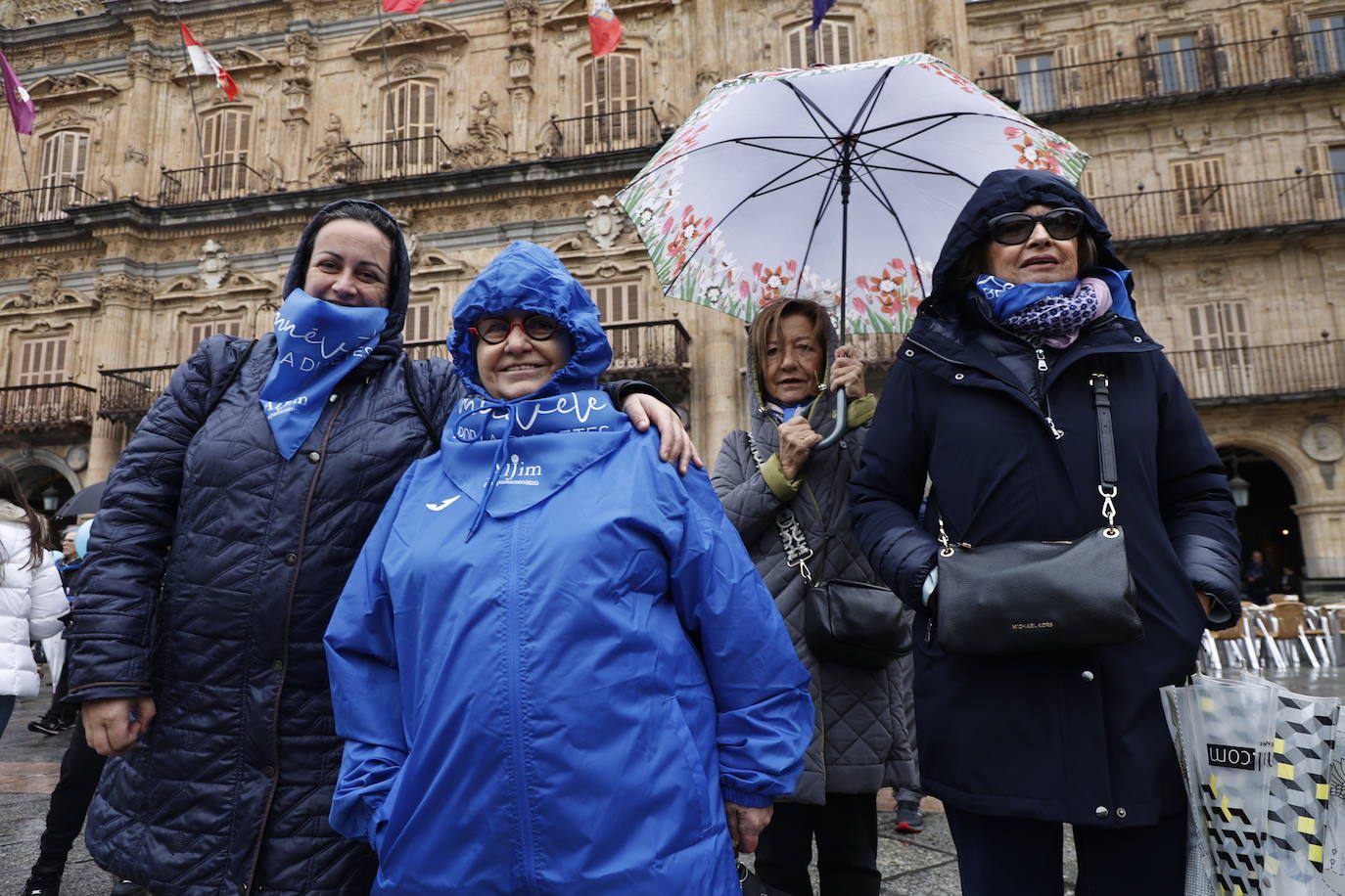La marcha por la diabetes en Salamanca, en imágenes