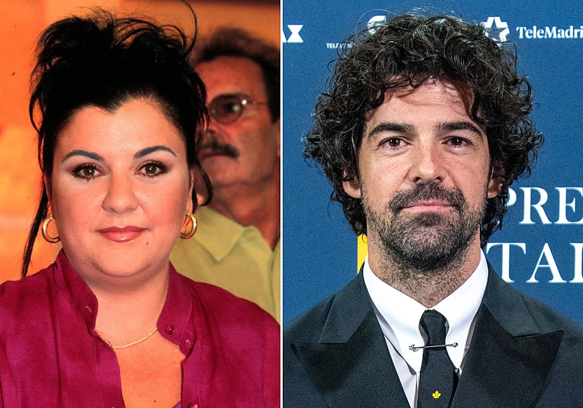 Cristina Blanco y su hijo Miguel Ángel Muñoz.