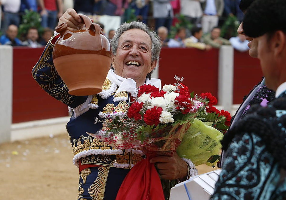 El Niño de la Capea, en su triunfal tarde de Guijuelo, en 2022.