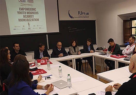 La Universidad de Salamanca en la reunión de este proyecto.
