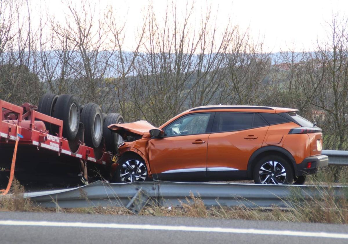 Una imagen del accidente.