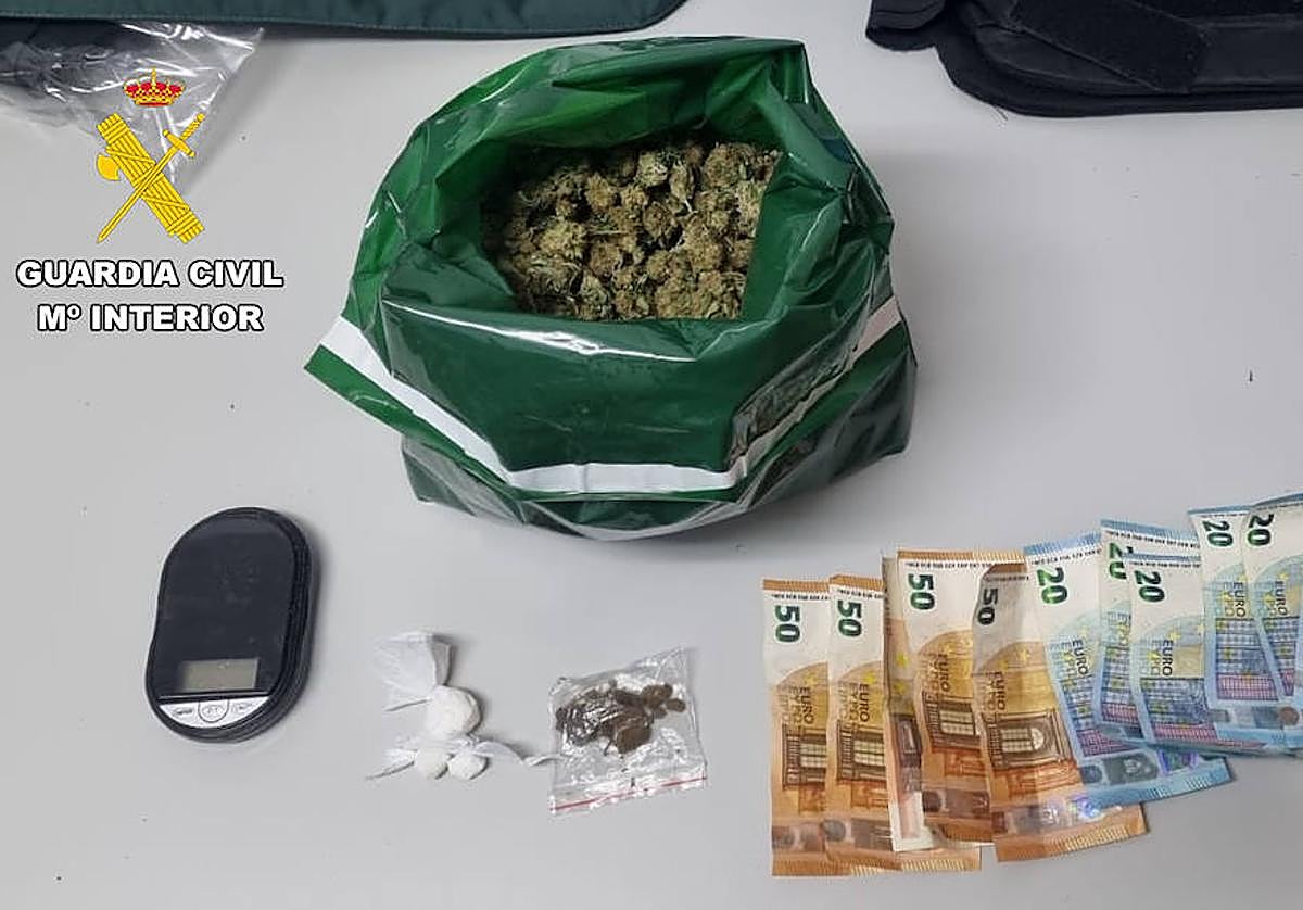 La Guardia Civil desarticula un punto de venta de droga en Ciudad Rodrigo