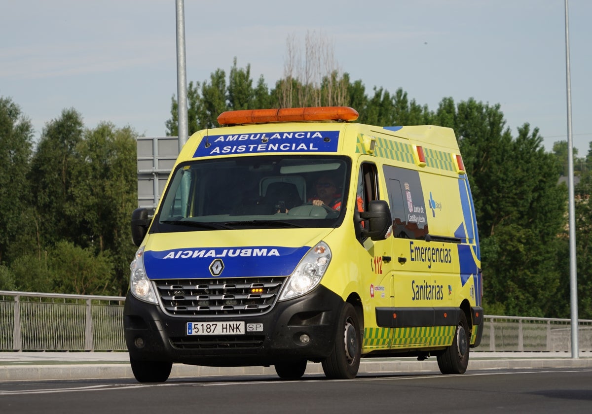 Una ambulancia de Emergencias Sanitarias.