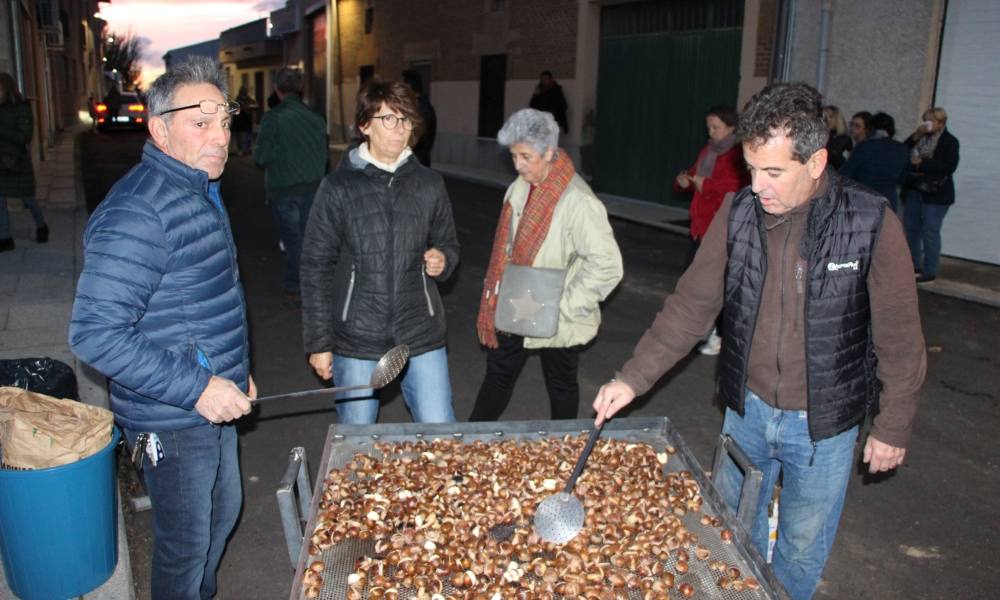 Castañas a un euro en Cantaracillo y Babilafuente