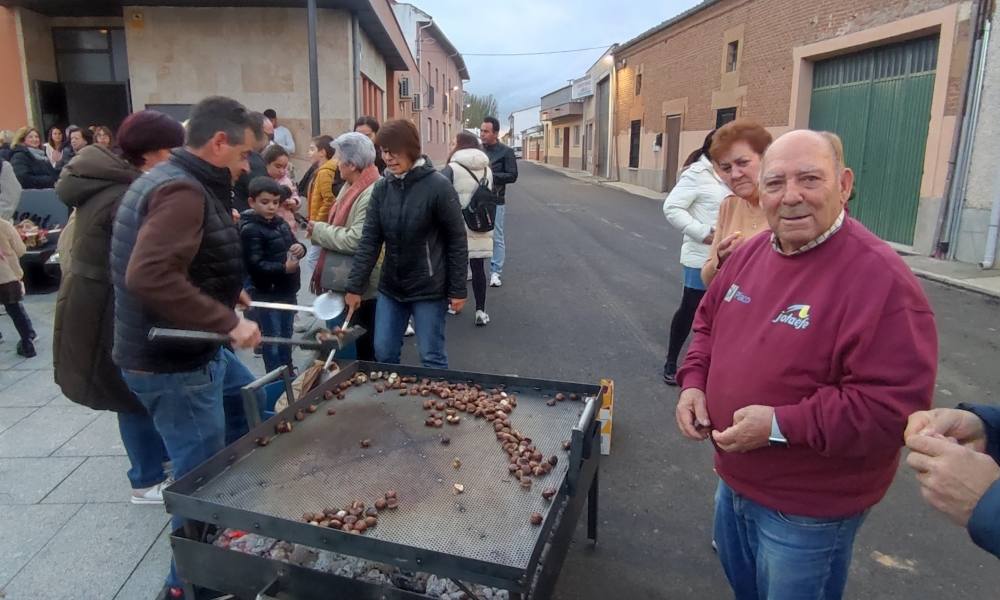 Castañas a un euro en Cantaracillo y Babilafuente