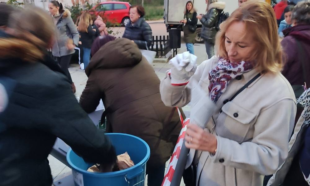 Castañas a un euro en Cantaracillo y Babilafuente