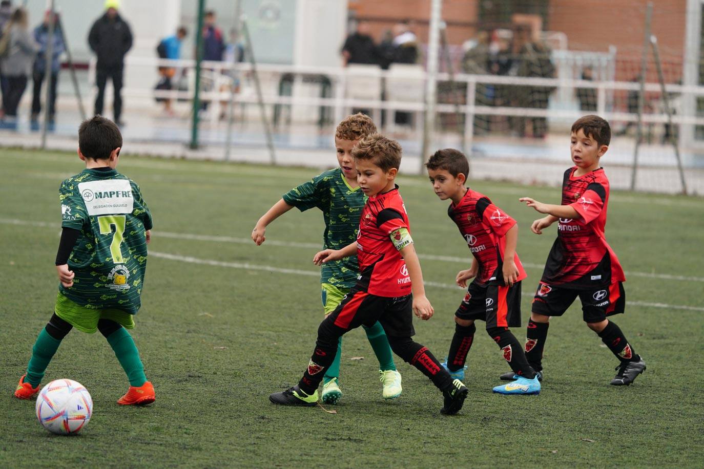 Las mejores imágenes de la sexta jornada del fútbol base en Salamanca