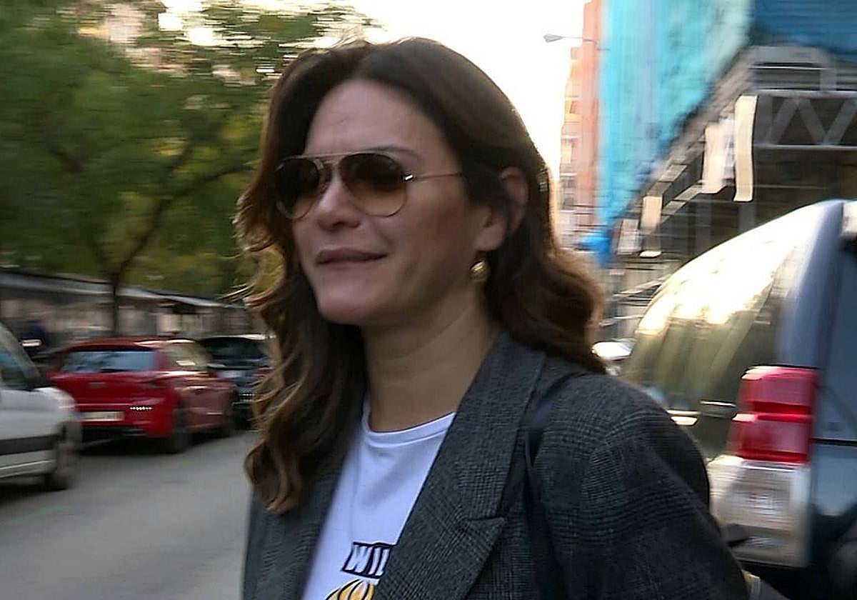 Fabiola Martínez, en declaraciones a los medios de comunicación.