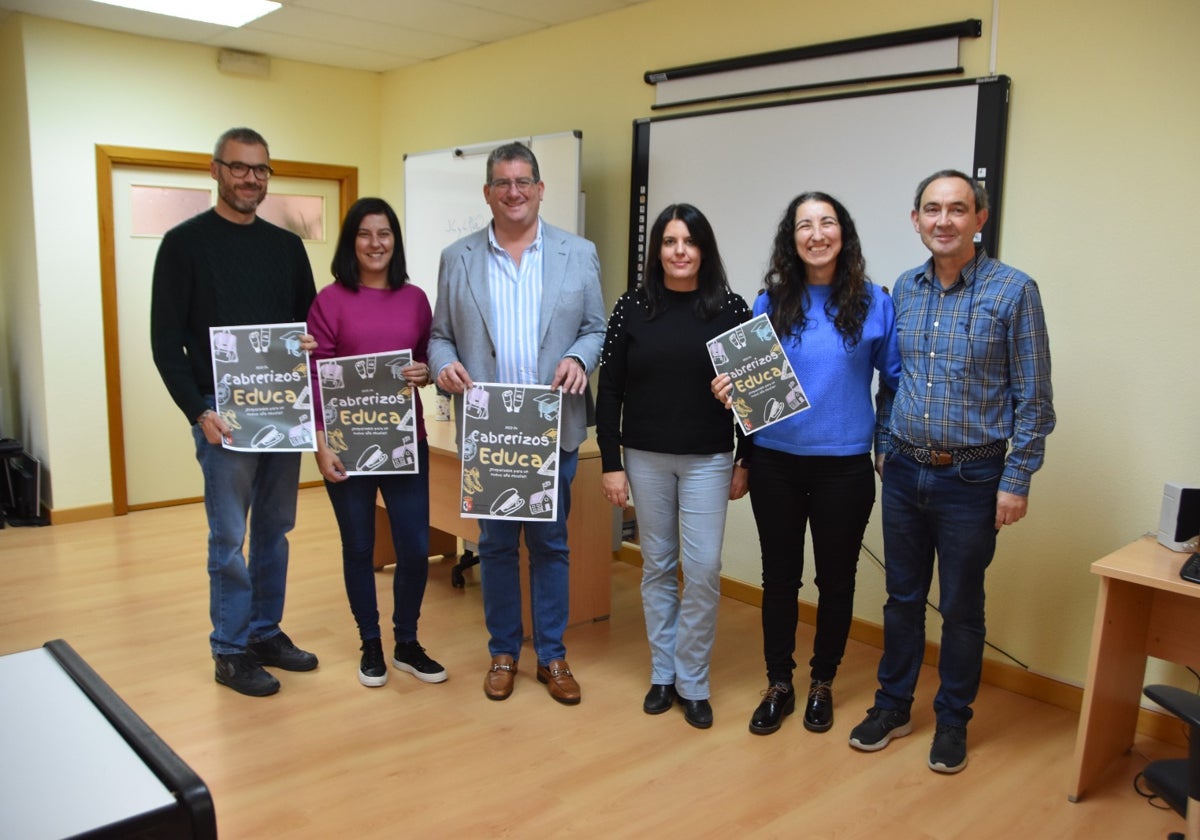 Acto de presentación de 'Cabrerizos Educa'.