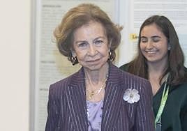 La Reina Sofía, en una imagen reciente.
