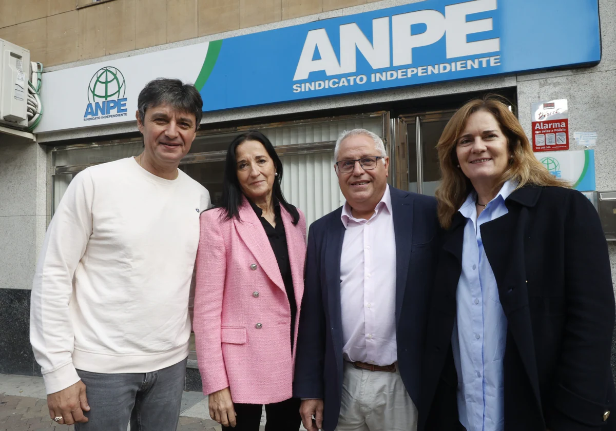 La presentación del Informe del Defensor del Profesorado en ANPE Salamanca.